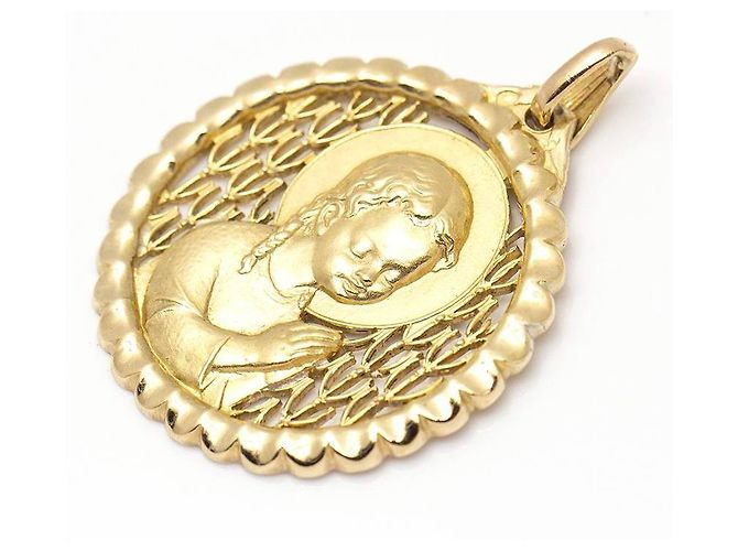 Autre Marque Medaglia pendente 1959 In oro giallo. D'oro - vista 2