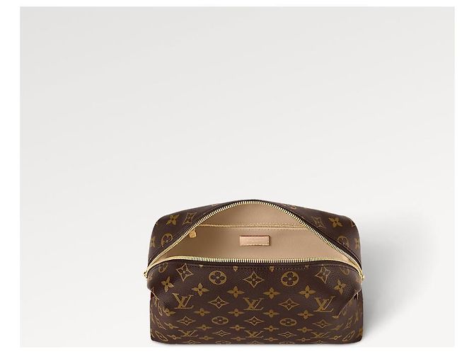 Louis Vuitton Cosmetic Pouch GM Monogram Canvas Brown - view 2