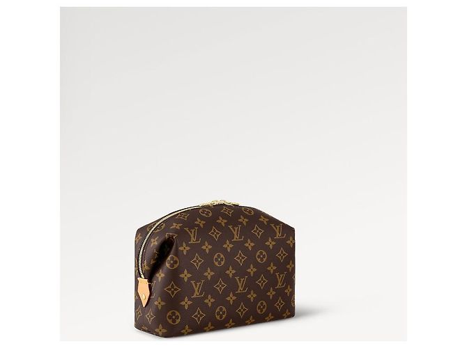 Louis Vuitton Cosmetic Pouch GM Monogram Canvas Brown - view 3