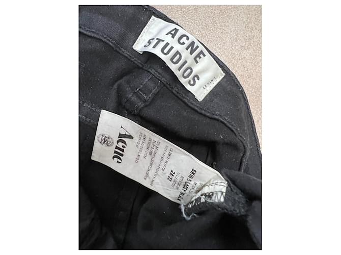 Vaqueros Acne Studios Skin 5 Lacey Beige - vista 3