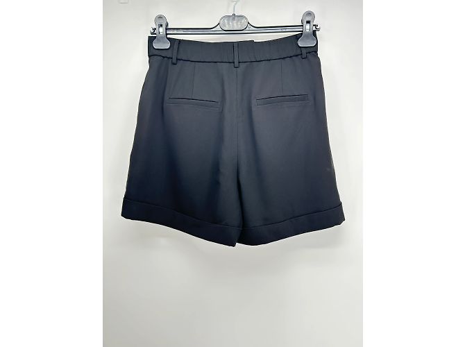 Autre Marque Non Signé / Unsigned shorts T.US 6 Polyester Black - view 2