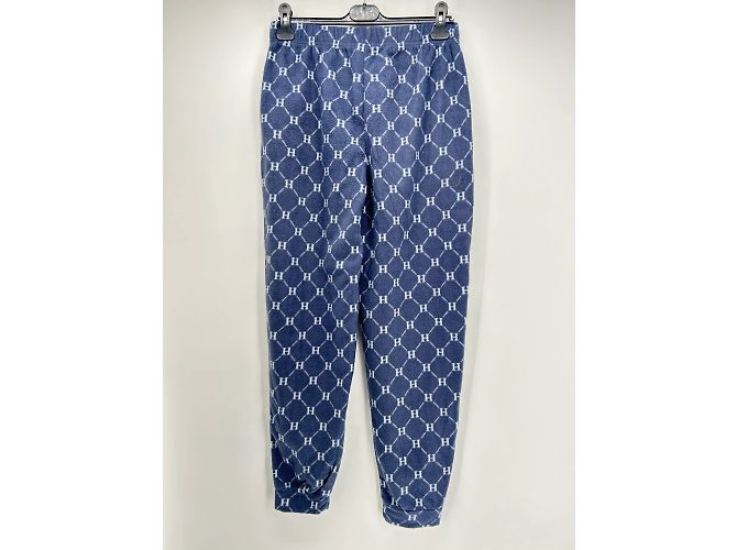 Autre Marque Non Signé / Unsigned trousers T.International M Polyester Blue - view 2