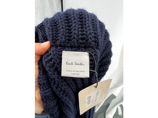 Paul Smith Strickwaren T.International M Wolle Marineblau - Ansicht 5
