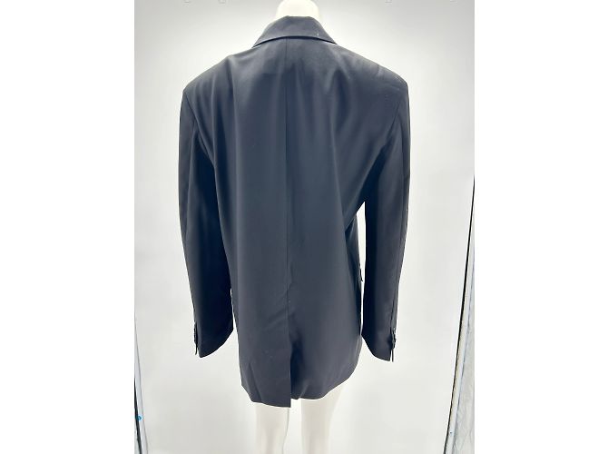 Autre Marque Non Signé / Unsigned jackets T.International S Wool Black - view 2