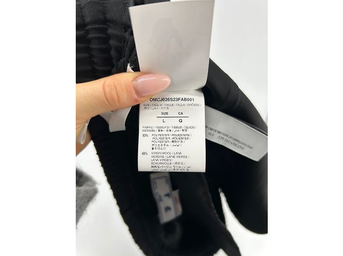 Off White Off-White-Hosen T.International L Polyester Schwarz - Ansicht 3