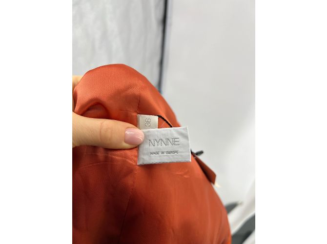 Autre Marque Nynne Jacken T.FR 36 Viskose Orange - Ansicht 6