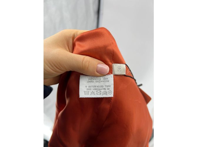 Autre Marque Nynne Jacken T.FR 36 Viskose Orange - Ansicht 7
