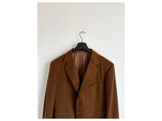 Hermès HERMES VINTAGE KASCHMIRJACKE Braun - Ansicht 10