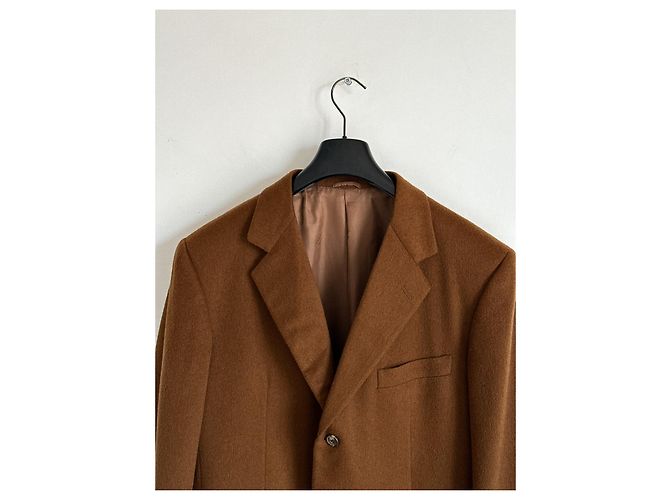 Hermès HERMES VINTAGE KASCHMIRJACKE Braun - Ansicht 11