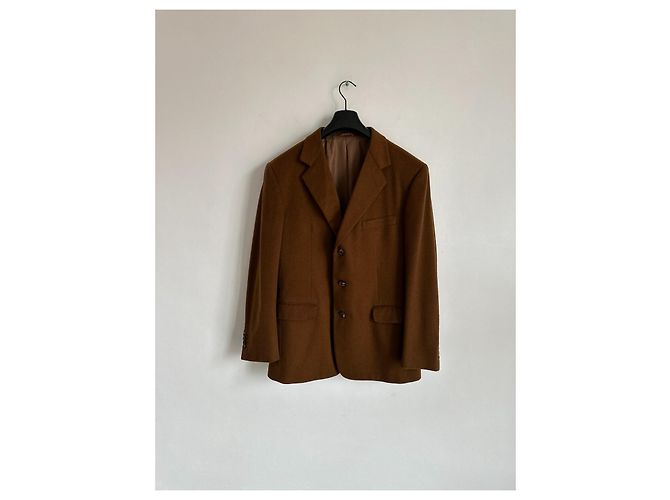 Hermès HERMES VINTAGE KASCHMIRJACKE Braun - Ansicht 12