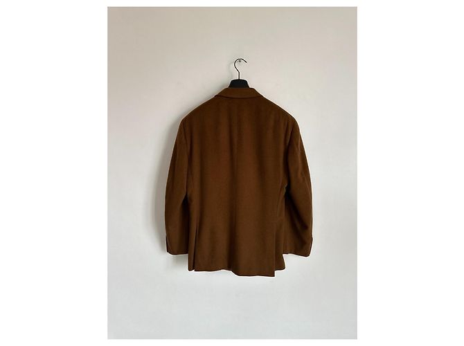 Hermès HERMES VINTAGE KASCHMIRJACKE Braun - Ansicht 15