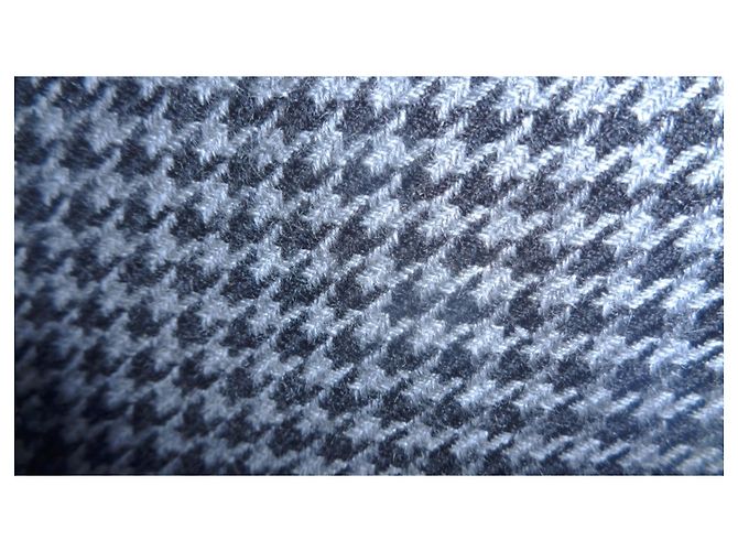 Synonym jacket by Georges rech 38 black houndstooth light gray and medium wool - view 6