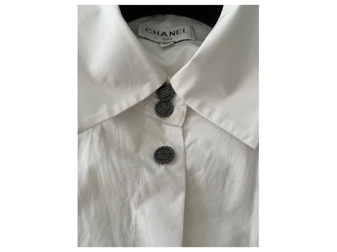 Ikonisches Chanel-Shirt Weiß - Ansicht 4