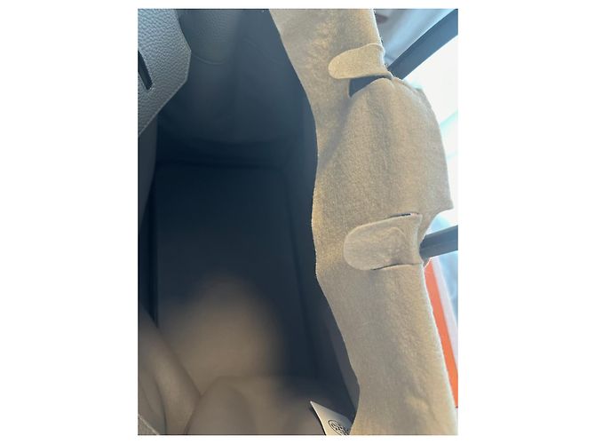 Haut à courroies Hermès Hermes haut a courroires 40 cm Grigio antracite - vista 6
