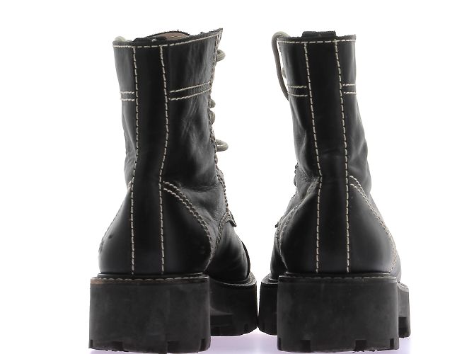 ALEXA CHUNG Botas T.UE 38 Cuero Negro - vista 3