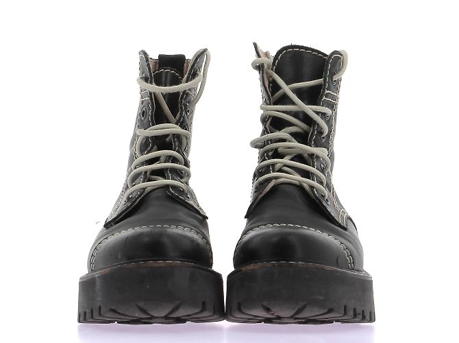 ALEXA CHUNG Botas T.UE 38 Cuero Negro - vista 4