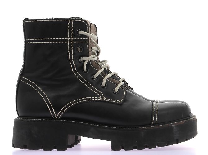 ALEXA CHUNG Botas T.UE 38 Cuero Negro - vista 6