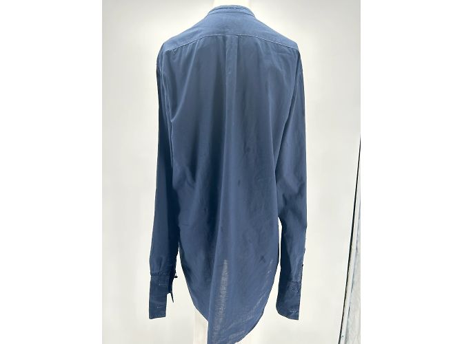 Polo Dries Van Noten T.IT 50 in cotone Blu navy - vista 2