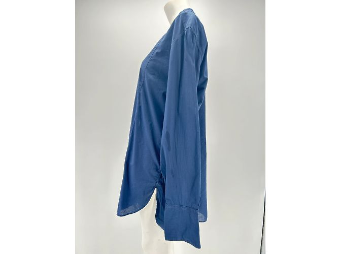Polo Dries Van Noten T.IT 50 in cotone Blu navy - vista 3