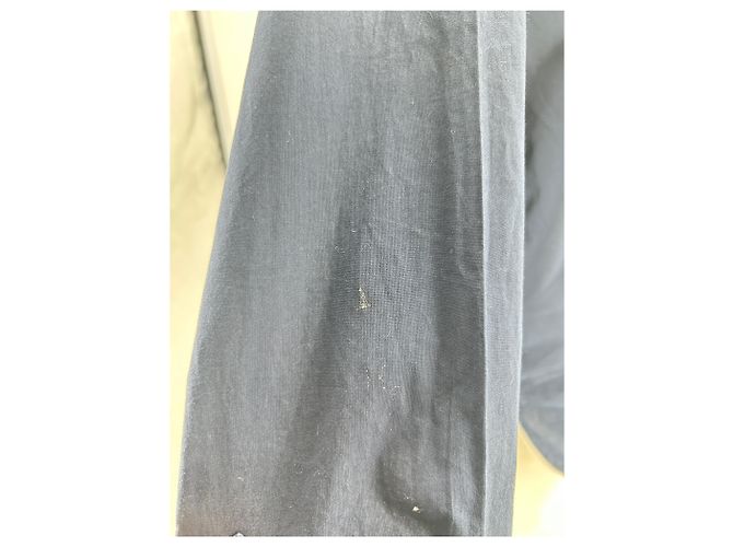Polo Dries Van Noten T.IT 50 in cotone Blu navy - vista 5