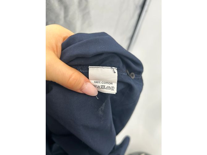 Polo Dries Van Noten T.IT 50 in cotone Blu navy - vista 7