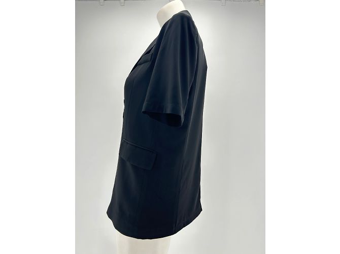 Autre Marque Non Signé / Unsigned jackets T.US 6 Polyester Black - view 3