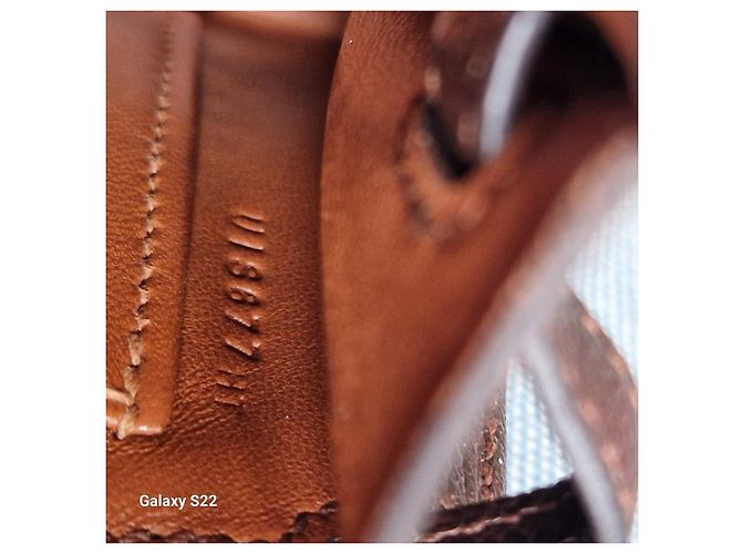 Borsa a mano Hermès Kelly Mini II in pelle marrone - vista 8