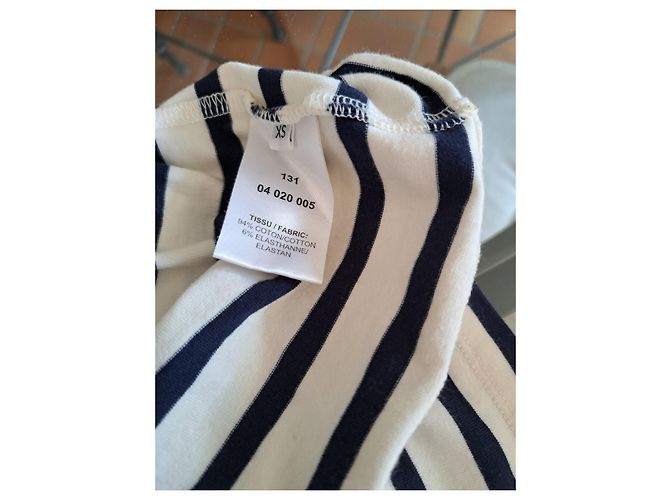 Falda Jean Paul Gaultier Azul de Algodón Talla 36 - vista 2