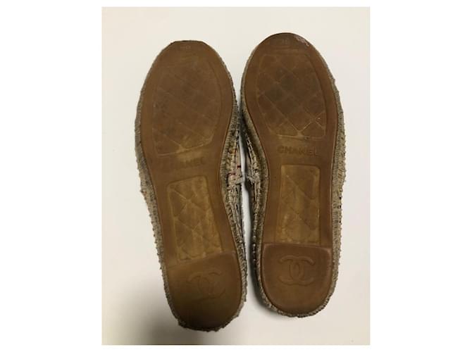 Espadrillas Chanel logo graffiti multicolore - vista 13