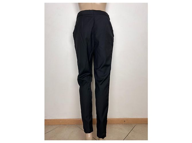 Pantalones pitillo By Malene Birger Alexie negros de lana - vista 2