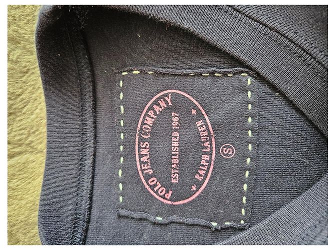 Camiseta de algodão estampada Polo Ralph Lauren Azul Marinho - vista 4