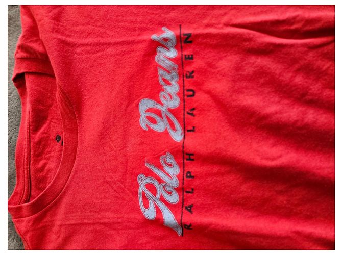 Camiseta de manga larga de algodón roja Polo Ralph Lauren - vista 3