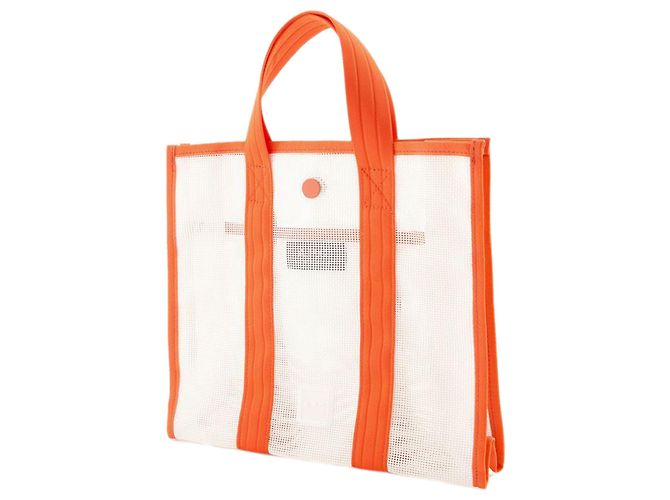 Apc Petit sac cabas Louise - A.P.C. - PVC - Orange - vue 2