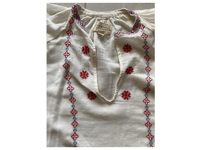Ralph Lauren Denim & Supply Bluse mit Blumenmuster Baumwolle S Mehrfarben - Ansicht 11