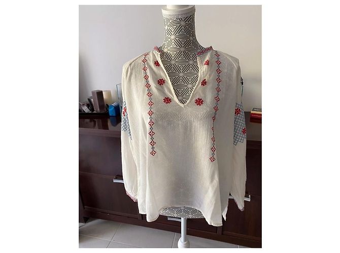 Ralph Lauren Denim & Supply Bluse mit Blumenmuster Baumwolle S Mehrfarben - Ansicht 2