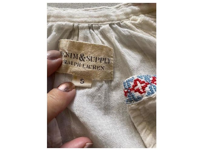 Ralph Lauren Denim & Supply Bluse mit Blumenmuster Baumwolle S Mehrfarben - Ansicht 9