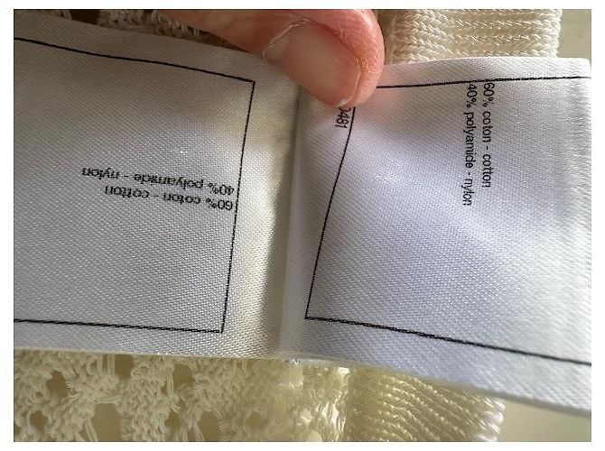 Chanel Strickjacke aus weißer Baumwolle - Ansicht 6