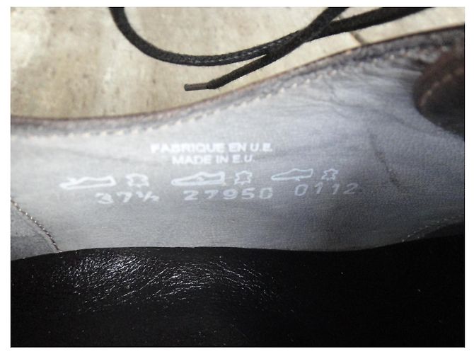 Scarpe Derby Free Lance Azev 4 in pelle grigia Grigio - vista 8