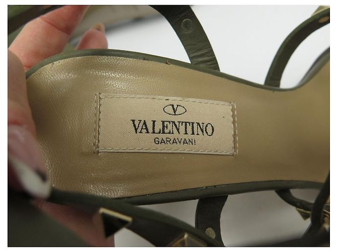SCARPE VALENTINO SANDALI GARAVANI ROCKSTUD 38.5 IT 39.5 SCARPE FR - vista 5