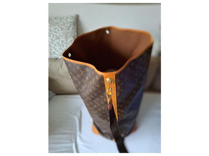 Borsa Marin extra large di Louis Vuitton Marrone - vista 2