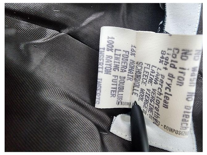 Cappotti vintage Claude Montana Grigio antracite - vista 5