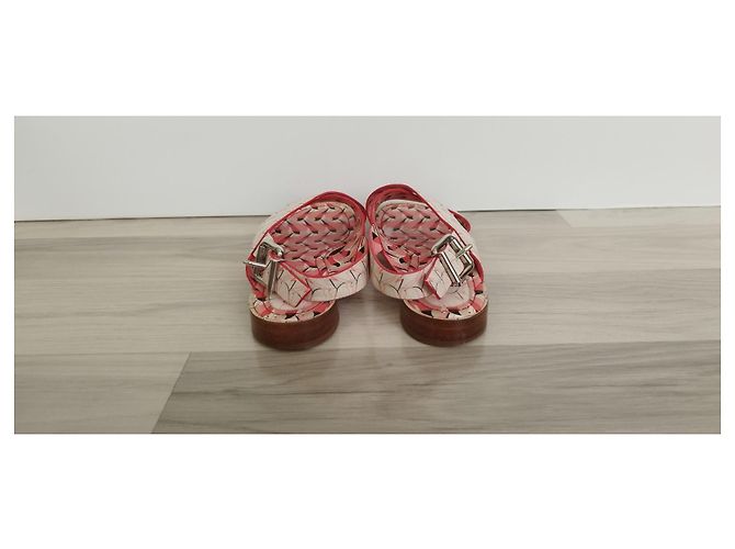 Sandali Fendi in pelle multicolore - vista 5
