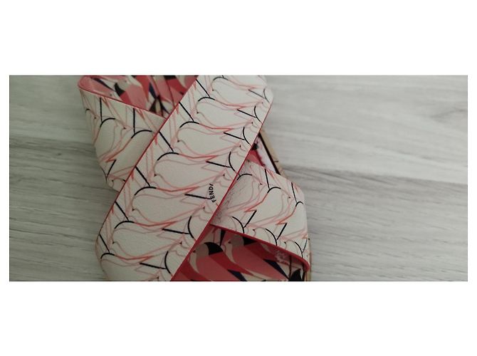 Sandali Fendi in pelle multicolore - vista 8