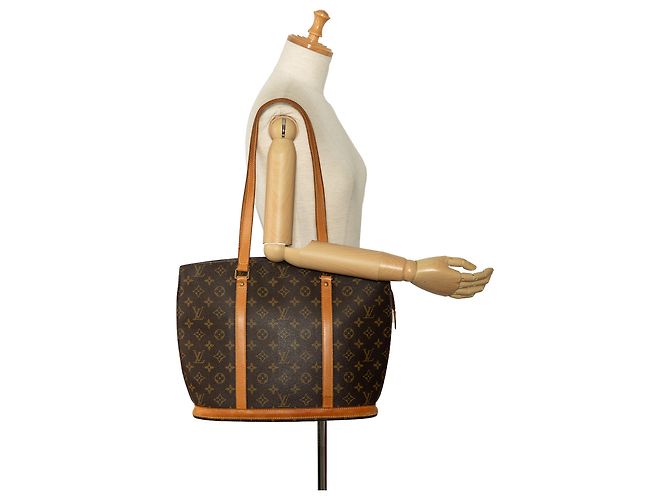 Louis Vuitton Brown Monogram Babylone Marrone - vista 13