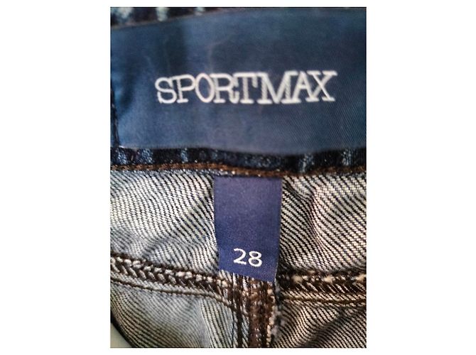 Vaqueros Sportmax de denim azul - vista 4