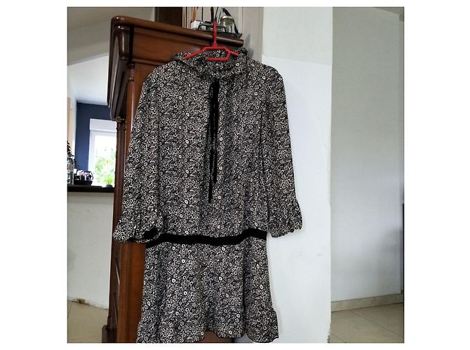 Vestido Anna Sui de algodón negro - vista 2