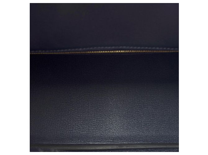Hermès Borsa HERMES BIRKIN 30 in Pelli Esotiche Blu Navy - 101736 - vista 9