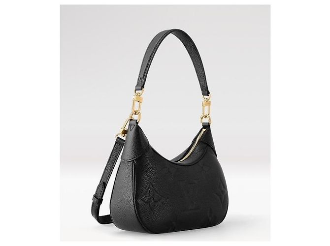 Bolso de mano Louis Vuitton Bagatelle Empreinte cuero negro - vista 2
