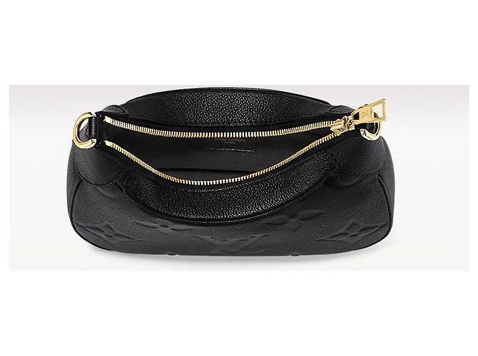 Bolso de mano Louis Vuitton Bagatelle Empreinte cuero negro - vista 3