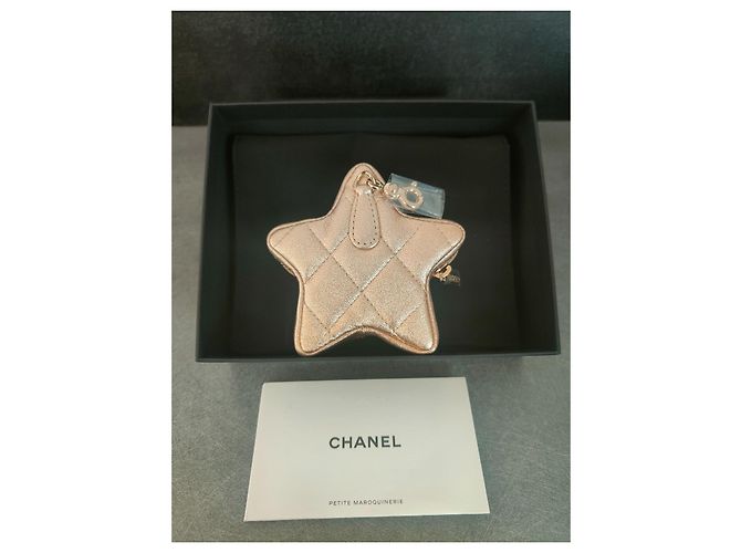 Monedero estrella Chanel Dorado - vista 10
